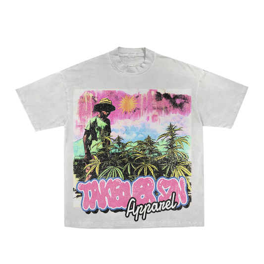 White "TSZN Apparel" Tee