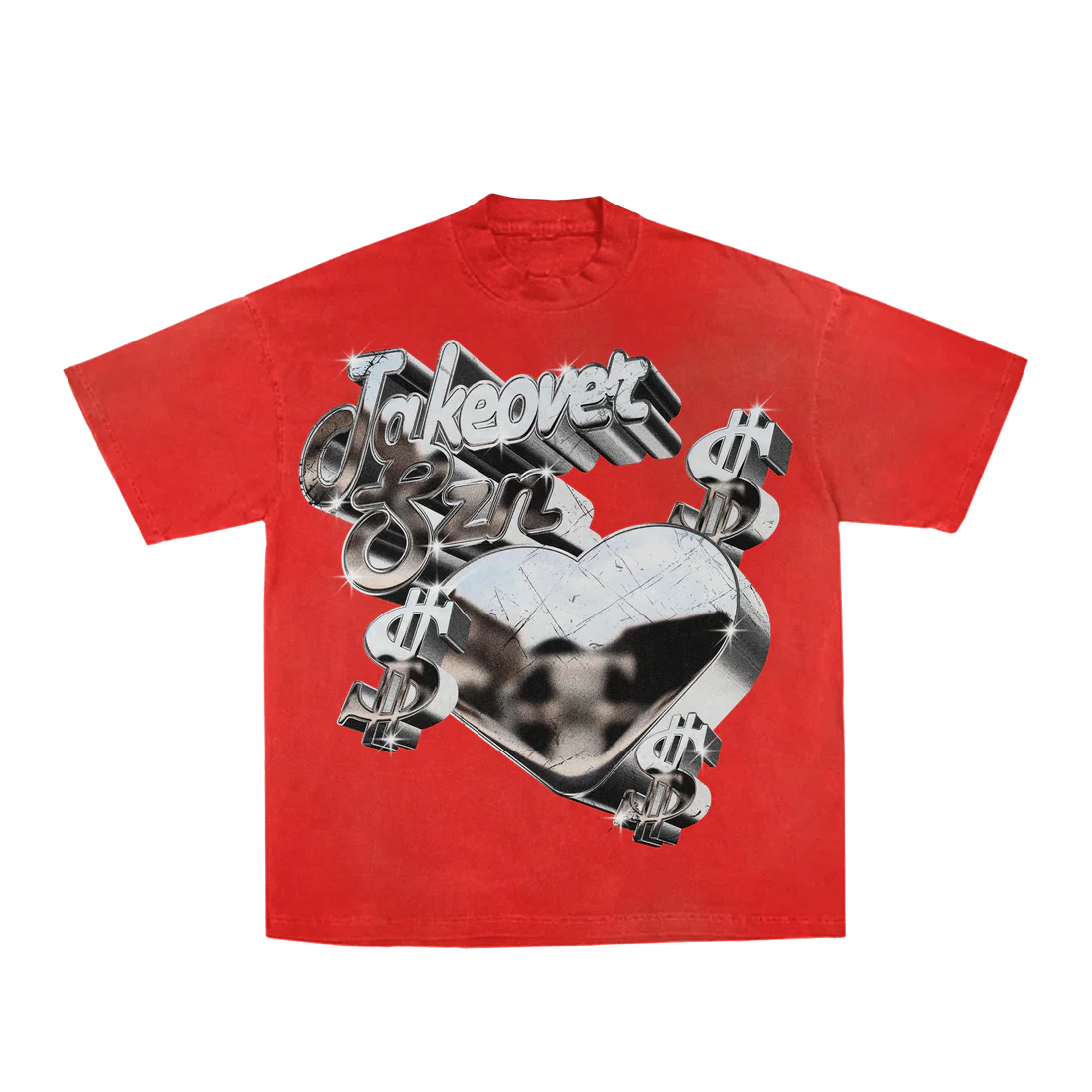 Red "The World Is Yours" Tee