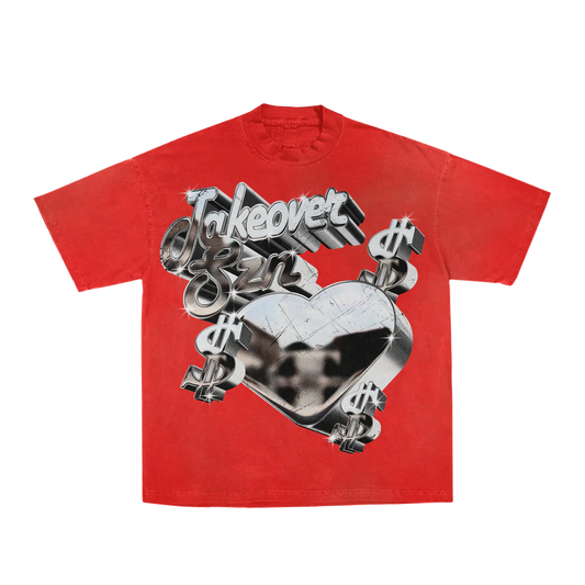 Red "The World Is Yours" Tee
