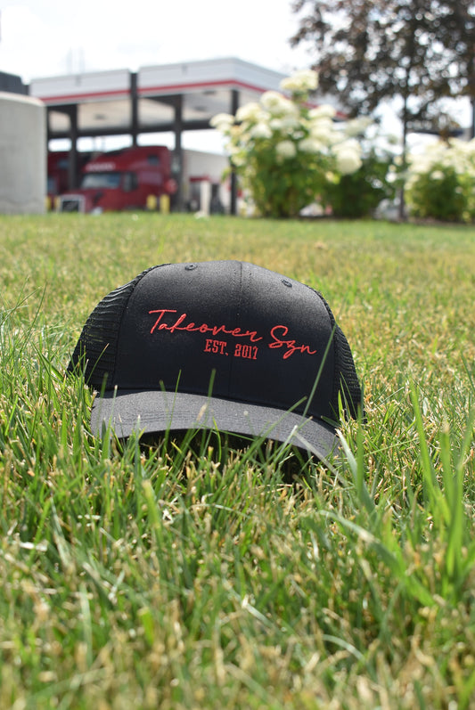 Black "Takeover Szn" Trucker Hats