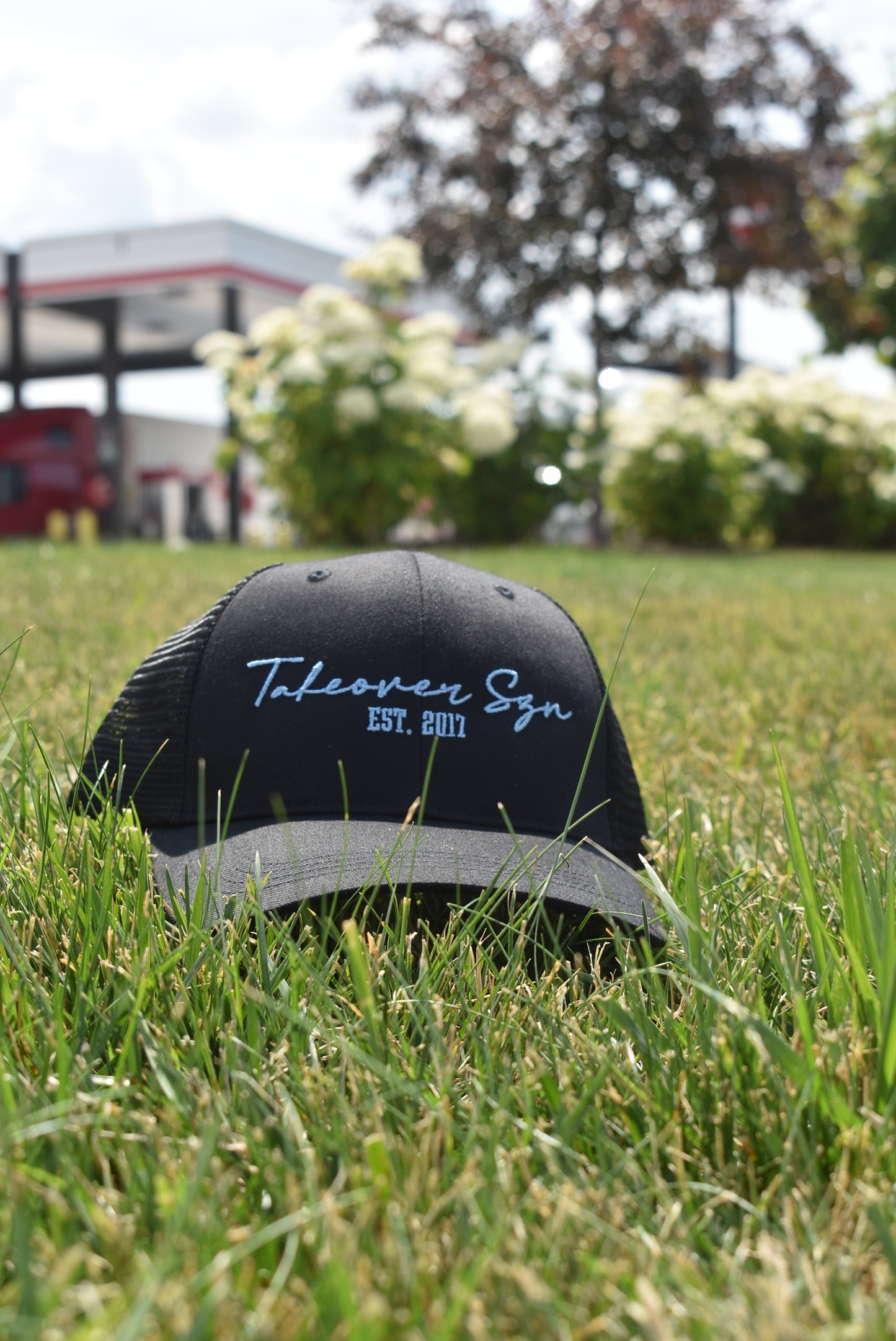 Black "Takeover Szn" Trucker Hats